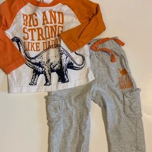 Old Navy 6-12 Month Dino Outfit